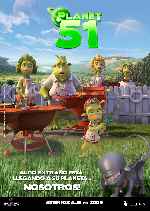 cartula carteles de Planet 51 - V4