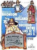 carátula carteles de Sucedio Entre Las 12 Y Las 3