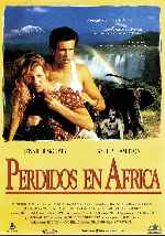 carátula carteles de Perdidos En Africa