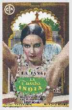 carátula carteles de La Tumba India - 1938 - V2