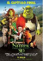 carátula carteles de Shrek 4 - Shrek - Felices Para Siempre - El Capitulo Final