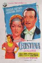 carátula carteles de Cristina - 1967