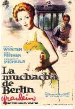 carátula carteles de La Muchacha De Berlin