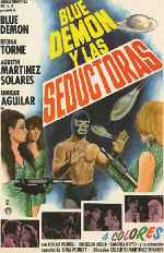 carátula carteles de Blue Demon Y Las Seductoras