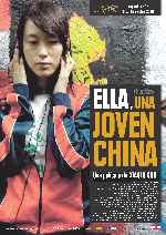 carátula carteles de Ella - Una Joven China