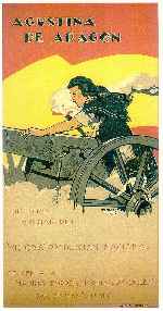 carátula carteles de Agustina De Aragon - 1929