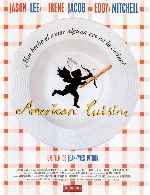 carátula carteles de American Cuisine
