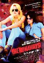 carátula carteles de The Runaways