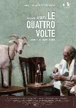 carátula carteles de Le Quattro Volte