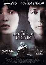 carátula carteles de An American Crime