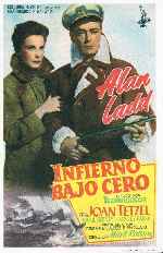 carátula carteles de Infierno Bajo Cero