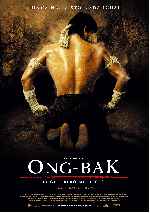 cartula carteles de Ong-bak - El Guerrero Muay Thai
