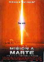 carátula carteles de Mision A Marte - 2000
