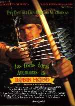 carátula carteles de Las Locas Locas Aventuras De Robin Hood