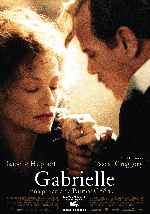 carátula carteles de Gabrielle - 2005
