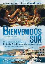 carátula carteles de Bienvenidos Al Sur
