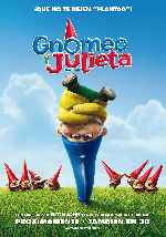 carátula carteles de Gnomeo Y Julieta