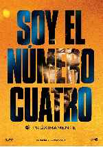 carátula carteles de Soy El Numero Cuatro