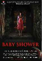 carátula carteles de Baby Shower