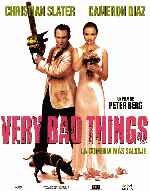 cartula carteles de Very Bad Things