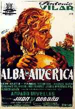 carátula carteles de Alba De America - V3