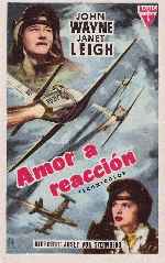 carátula carteles de Amor A Reaccion - V2
