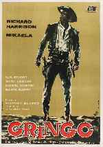 carátula carteles de Gringo - 1963 - V2