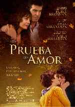carátula carteles de Prueba De Amor - 2009