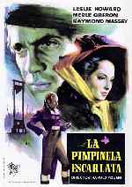 carátula carteles de La Pimpinela Escarlata - 1935 - V2