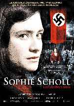 carátula carteles de Sophie Scholl - Los Ultimos Dias