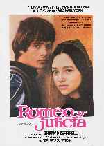 carátula carteles de Romeo Y Julieta - 1968