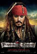 carátula carteles de Piratas Del Caribe - En Mareas Misteriosas - V5