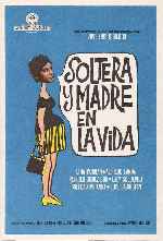 carátula carteles de Soltera Y Madre En La Vida