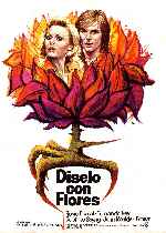 carátula carteles de Diselo Con Flores