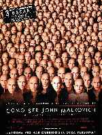 cartula carteles de Como Ser John Malkovich