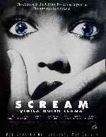 carátula carteles de Scream