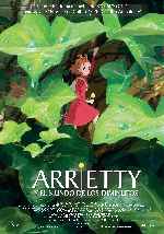 carátula carteles de Arrietty Y El Mundo De Los Diminutos