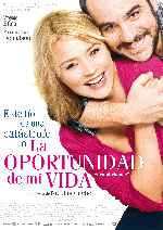 carátula carteles de La Oportunidad De Mi Vida