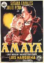 carátula carteles de Amaya
