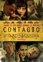 carátula carteles de Contagio - 2011 - V2