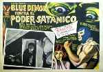 carátula carteles de Blue Demon Contra El Poder Satanico