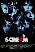 carátula carteles de Scream 4 - V8