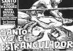 carátula carteles de Santo Contra El Estrangulador - V2