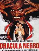carátula carteles de Dracula Negro