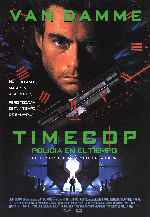 carátula carteles de Timecop - Policia En El Tiempo