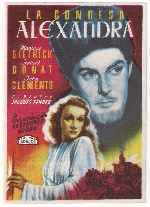 carátula carteles de La Condesa Alexandra - V4