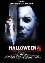 carátula carteles de Halloween 5 - La Venganza De Michael Myers