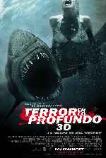 carátula carteles de Terror En Lo Profundo - 2011