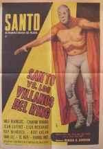 carátula carteles de Santo Contra Los Villanos Del Ring - V2
