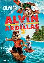 carátula carteles de Alvin Y Las Ardillas 3 - V2